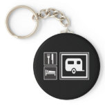 Eat. Sleep. RV! keychains