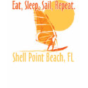 Eat, Sleep, Sail, Repeat t-shirts by JMGNole Eat, Sleep, Sail, Repeat t-shirts
