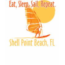 Eat, Sleep, Sail, Repeat t-shirts