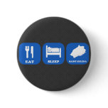 Eat Sleep Saint Helena buttons