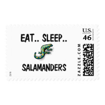 Eat Sleep SALAMANDERS postage by AnimalShirts Eat Sleep SALAMANDERS postage