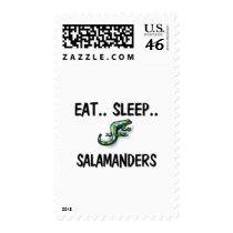Eat Sleep SALAMANDERS postage by AnimalShirts Eat Sleep SALAMANDERS postage