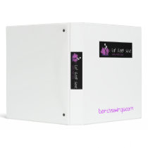 Eat Sleep Save Vinyl Binder