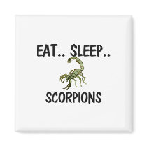 Eat Sleep SCORPIONS magnets