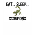 Eat Sleep SCORPIONS t-shirts by AnimalShirts Eat Sleep SCORPIONS t-shirts