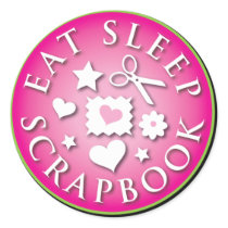 Eat Sleep  Scrapbook stickers