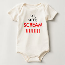 EAT, SLEEP,, SCREAM!!!!!!!!! t-shirts