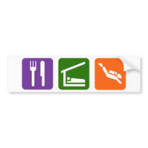 Eat Sleep Scuba Diving Bumper Stickers