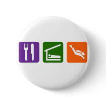Eat Sleep Scuba Diving Pin