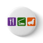 Eat Sleep Seals buttons
