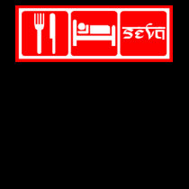 Eat,Sleep,Seva t-shirts