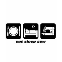 Eat sleep sew t-shirts by eatsleepboutique Eat sleep sew t-shirts