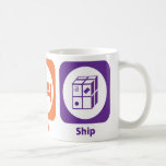 Eat Sleep Ship Coffee Mugs