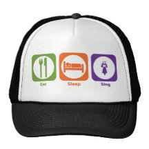Eat Sleep Sing Hats
