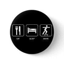 Eat Sleep Skate Button