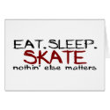 Eat Sleep Skate cards