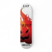eat sleep skate custom skateboard