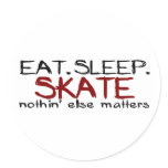 Eat Sleep Skate stickers