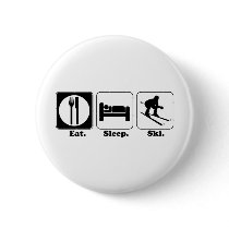 eat sleep ski button