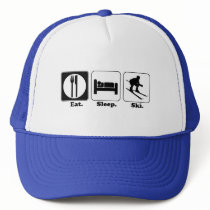 eat sleep ski hats