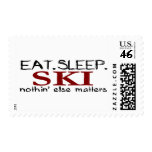 Eat Sleep Ski Stamps