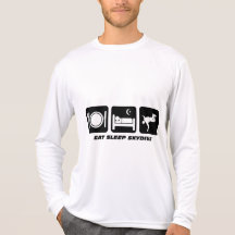 eat sleep skydive tshirt