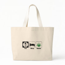 eat sleep smoke pot bags