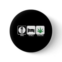 eat sleep smoke pot buttons by doonidesigns eat sleep smoke pot buttons