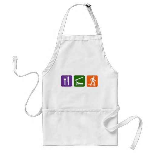 Eat Sleep Snow Shoeing Aprons