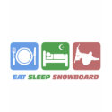 eat sleep snowboarding t-shirts by eatsleepboutique eat sleep snowboarding t-shirts