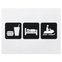 Eat Sleep Snowmobile flyers by boltzdesignz Eat Sleep Snowmobile flyers