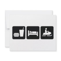 Eat Sleep Snowmobile invitations by boltzdesignz Eat Sleep Snowmobile invitations