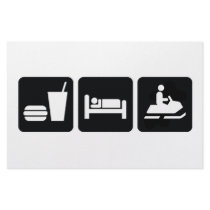 Eat Sleep Snowmobile stationery by boltzdesignz Eat Sleep Snowmobile stationery