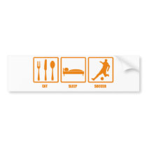 Eat Sleep Soccer bumper stickers