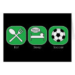 Eat Sleep Soccer Cards