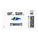 Eat Sleep STINGRAYS postage
