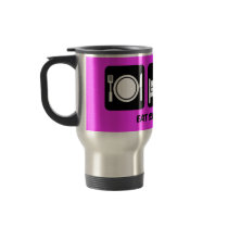 eat sleep stocks mug