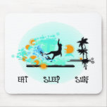 Eat Sleep Surf Mousepad