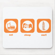 Eat. Sleep. Surf. Mousepad