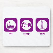 Eat. Sleep. Surf. Mousepad