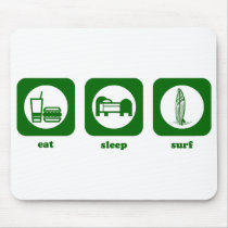 Eat. Sleep. Surf. Mousepad