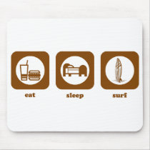 Eat. Sleep. Surf. Mousepad