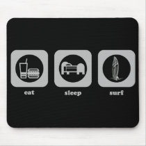 Eat. Sleep. Surf. Mousepad