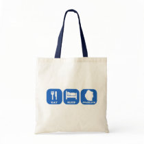 Eat Sleep Swaziland Canvas Bags