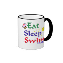 Eat Sleep Swim Mugs