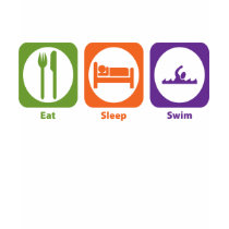 Eat Sleep Swim t-shirts