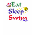 Eat Sleep Swim t-shirts