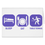eat sleep table tennis card