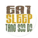 Eat Sleep Tang Soo Do 1 stickers
