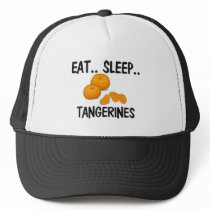 Eat Sleep TANGERINES hats by foodshirts Eat Sleep TANGERINES hats